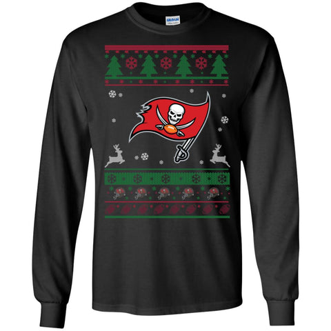 Men's Red/Pewter Tampa Bay Buccaneers Light Up Ugly Sweater