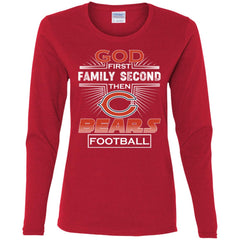 chicago bears women's long sleeve shirt