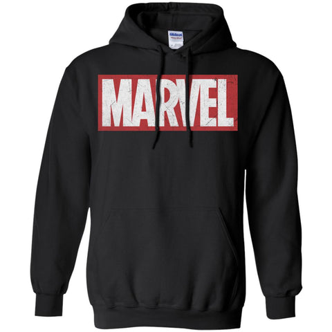 marvel logo pullover