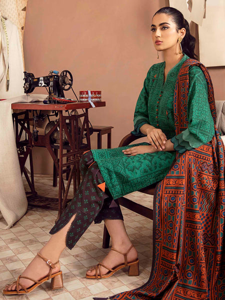 3-PC SLUB KHADDAR SUIT