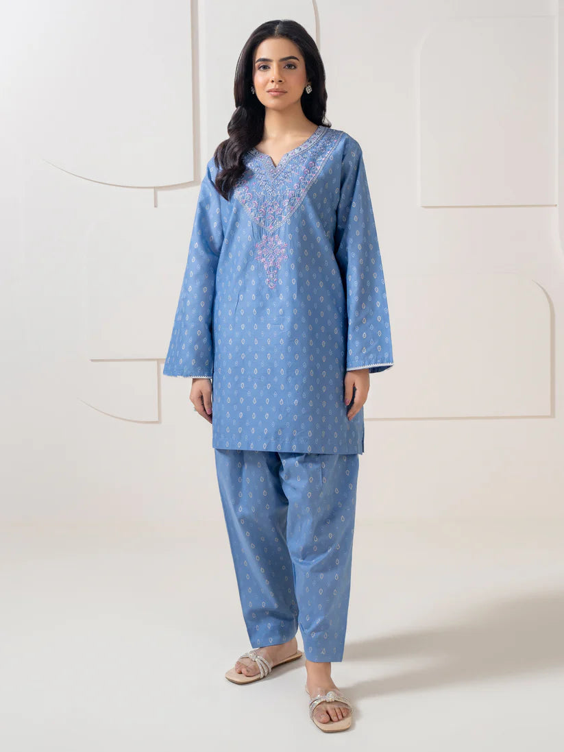 Women's 2 Piece Lawn Embroidered Suit By Limelight