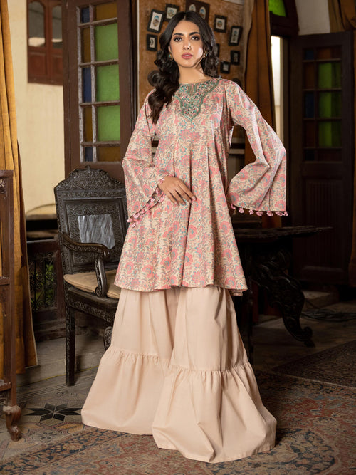 2 Piece Lawn Suit-Embroidered (Unstitched)