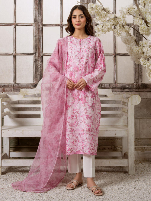 2 Piece Lawn Suit-Printed(Unstitched)