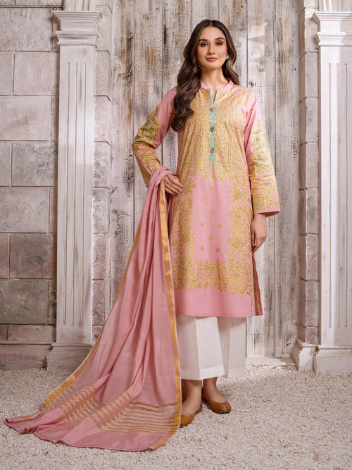 2 Piece Lawn Suit-Paste Print (Unstitched)