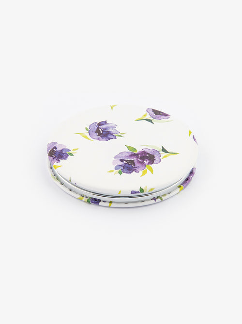 Floral Compact Mirror