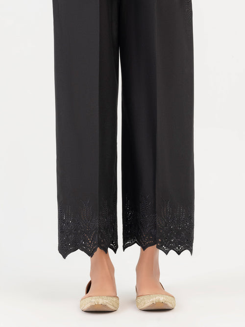 Cambric Trouser-Embroidered (Pret)