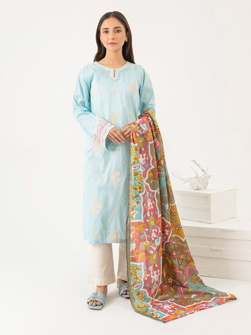 2 Piece Lawn Suit-Embroidered (Pret)