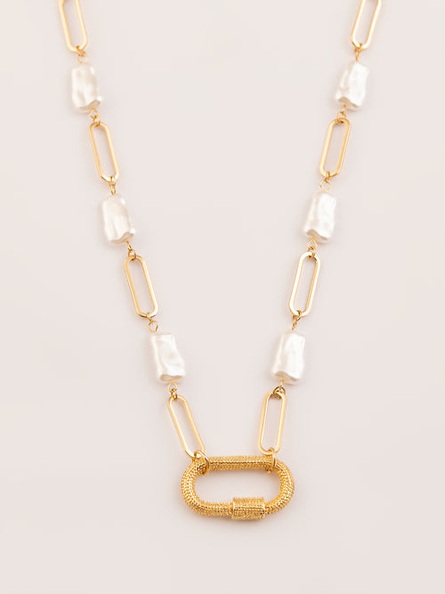 Embellished Loop Necklace