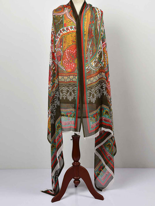 Printed Chiffon Dupatta