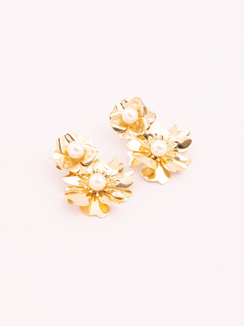 Floral Earrings Set