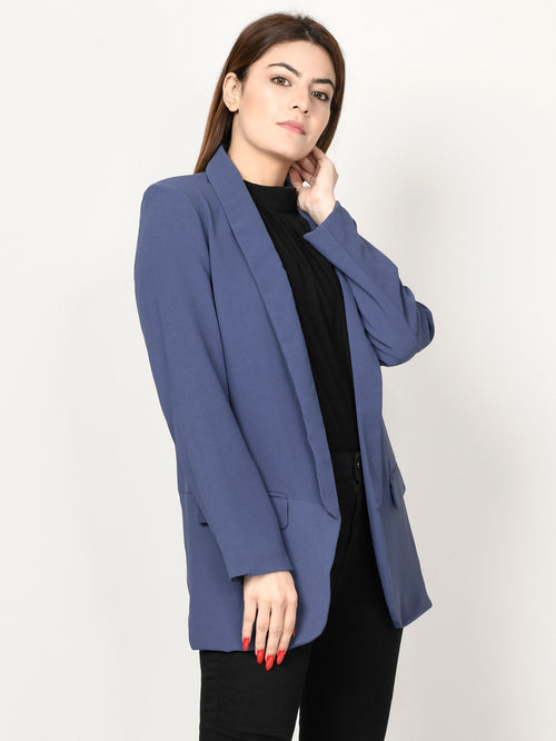 Basic Coat - Light Blue