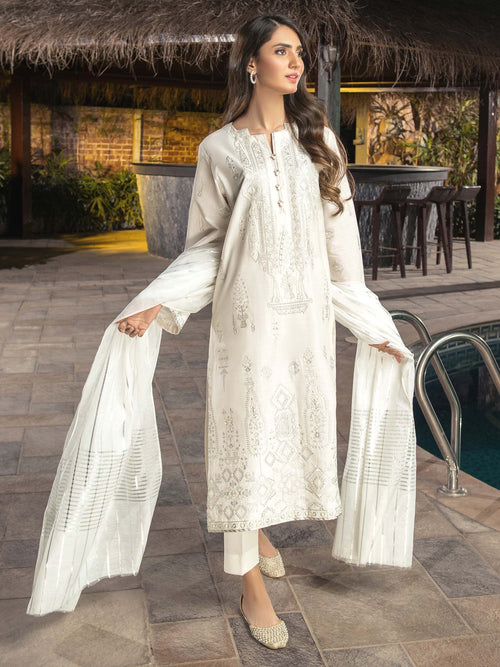 2 Piece Lawn Suit-Embroidered (Unstitched)