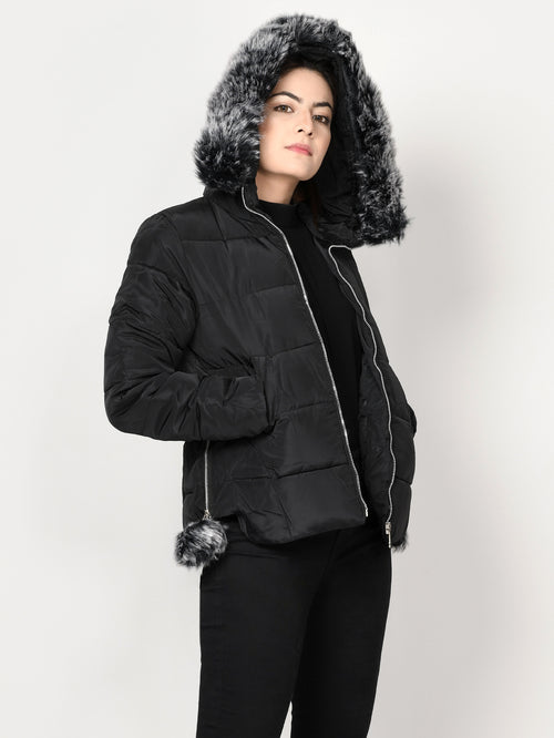 Faux Fur Puffer Jacket