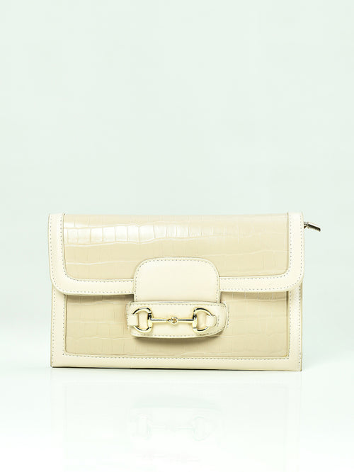 Metallic Textured Clutch