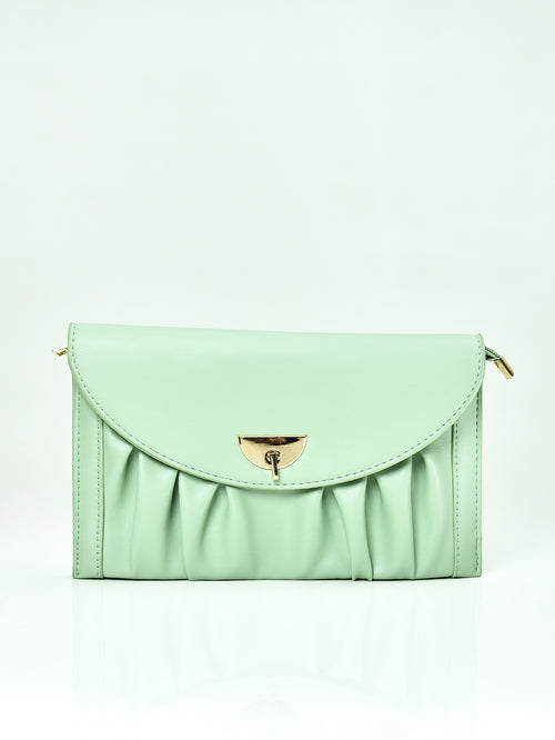 Pleated Classic Clutch