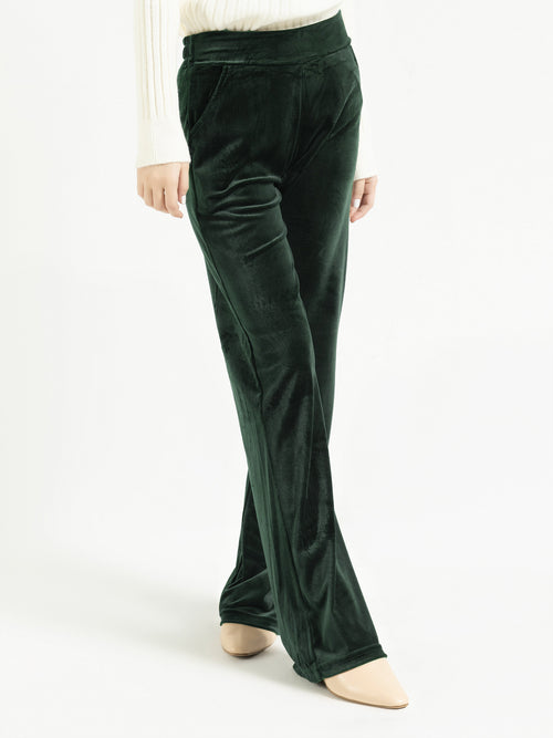 Dyed Velvet Trousers