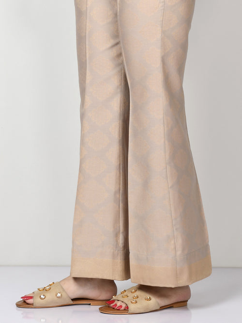 Jacquard Bootcut Pants