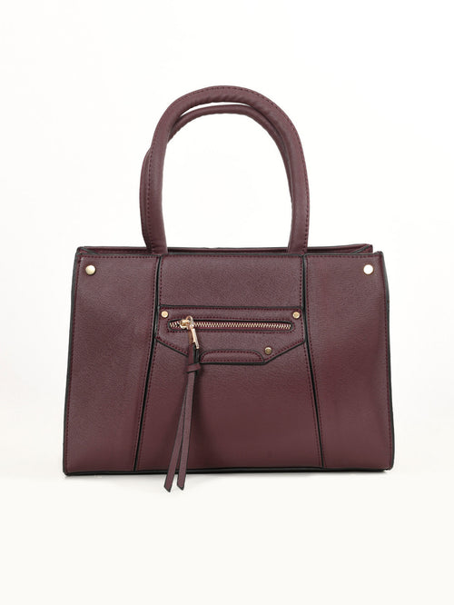 Zipped Shoulder Bag