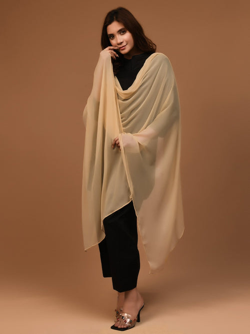 Chiffon Dupatta - Skin