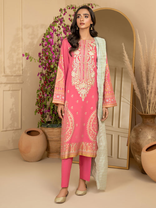 3 Piece Lawn Suit-Embroidered (Unstitched)