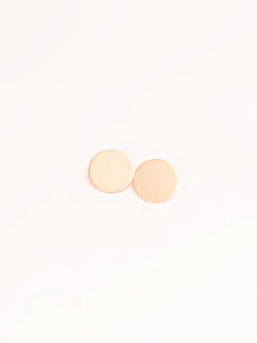 Circular Stud Earrings