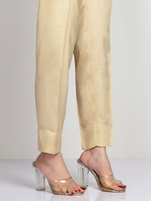 Raw Silk Trousers