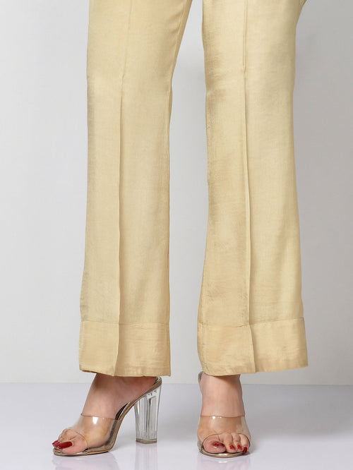 Raw Silk Pants