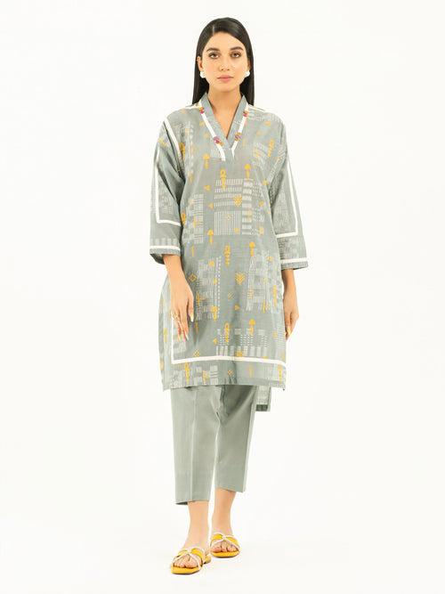 2 Piece Lawn Suit-Embroidered (Pret)