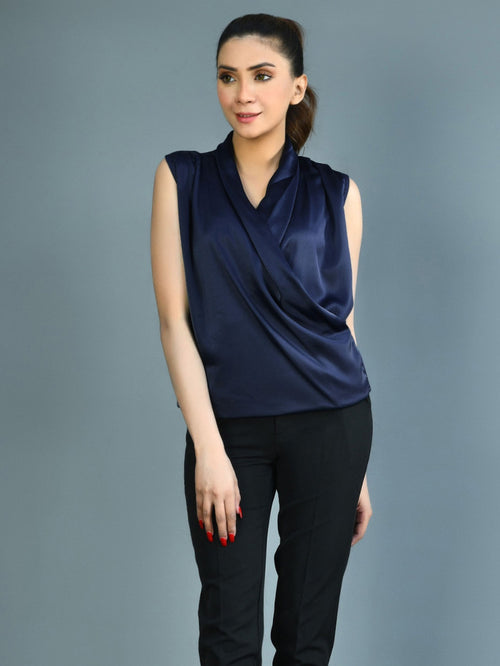 Solid Silk Top