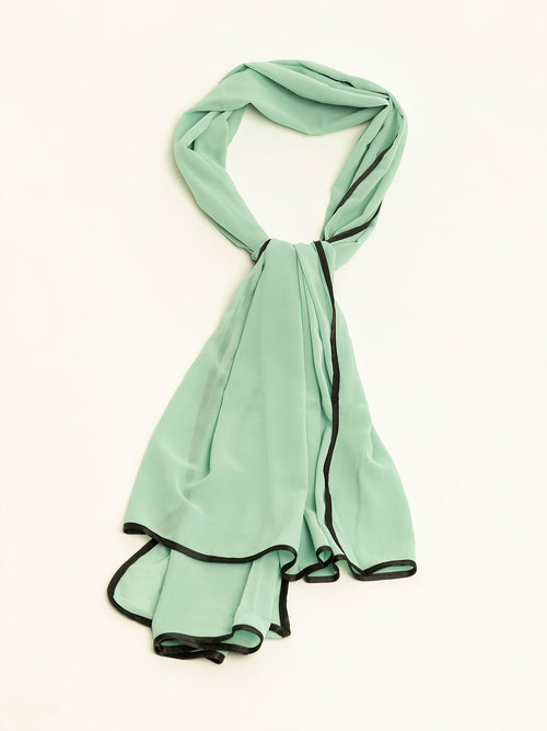 Dyed Chiffon Scarf