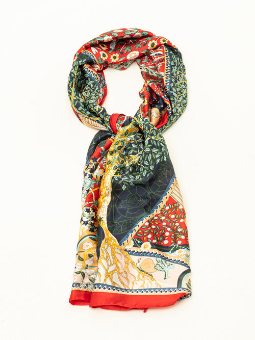 Printed Silk Scarf