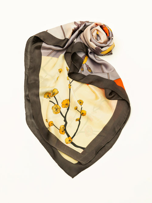 Printed Silk Scarf