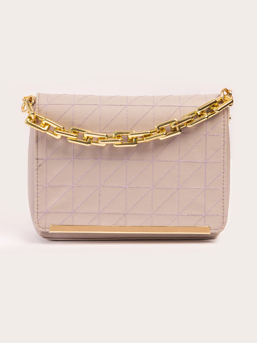 Chain Embellished Clutch