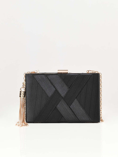 Satin Hard Clutch