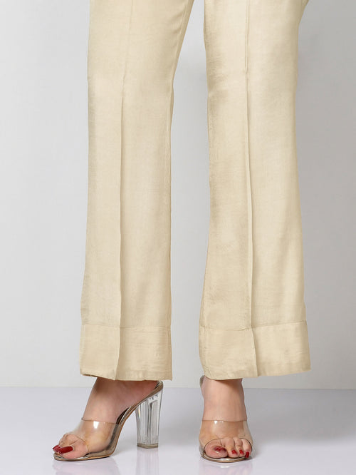 Raw Silk Pants