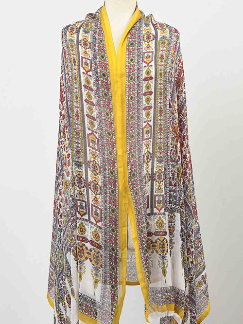 Printed Chiffon Dupatta