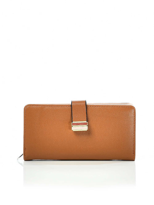 Classic Metallic Buckle Wallet