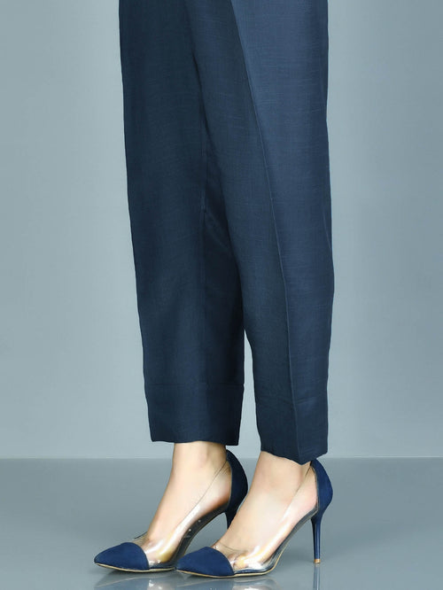 Raw Silk Trouser