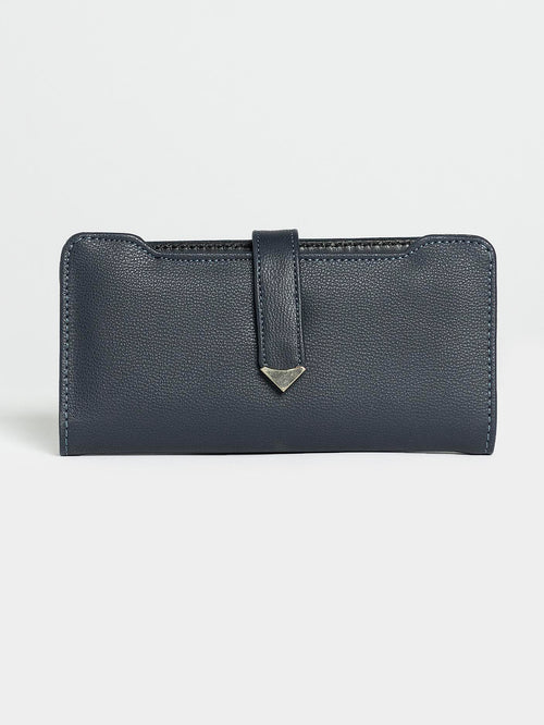 Classic Buckle Flap Wallet