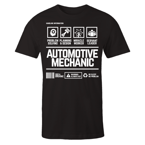 automotive shirt design