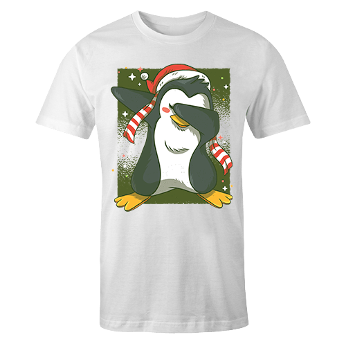 green penguin shirt