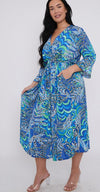 Melinda Faux Wrap Dress