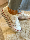 Lacey Lace Canvas Trainer