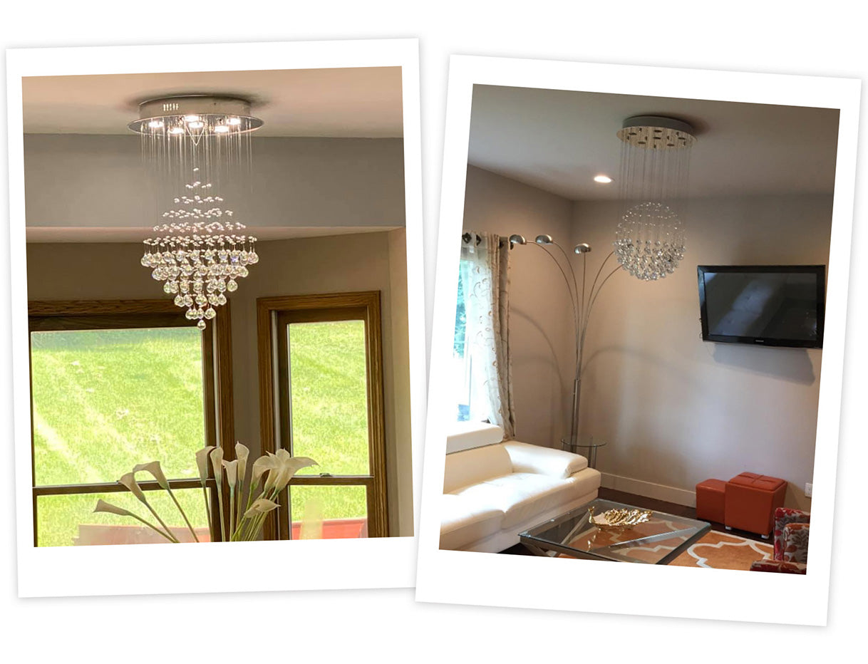 Living Room Chandelier Ideas | Sofary