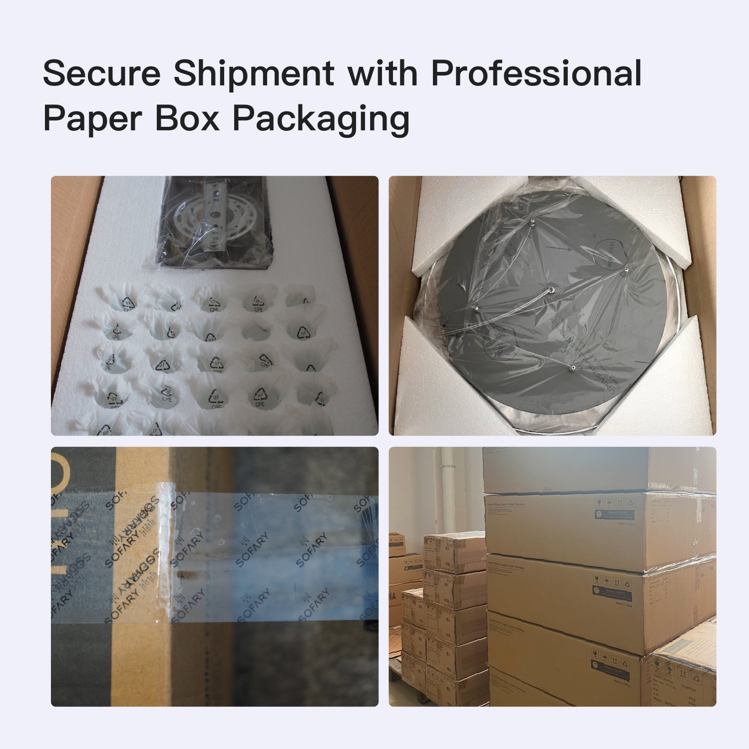 Secure Shipment with ProfessionaI Paper BOX Packaging