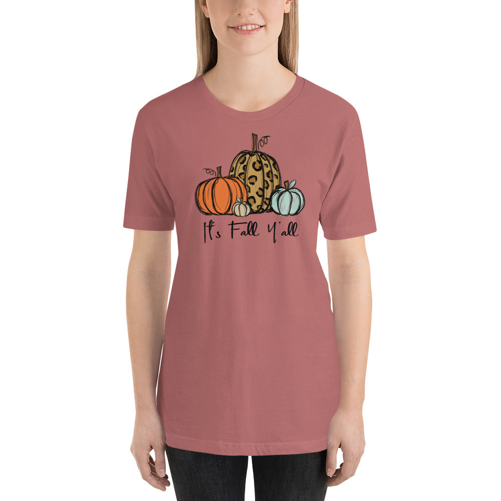 Fall Y'all Pumpkins SS Tee