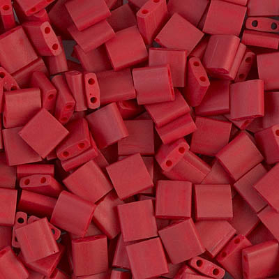 Tila Beads TL-2040 Mat Metallic Brick Red x 10 g