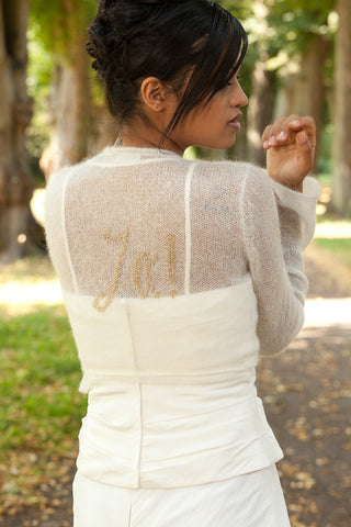 Sag JA an deiner Hochzeit mit einem Braut Bolero