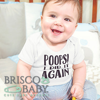 Brisco Baby is a baby onesie and infant toddler shirt brand.