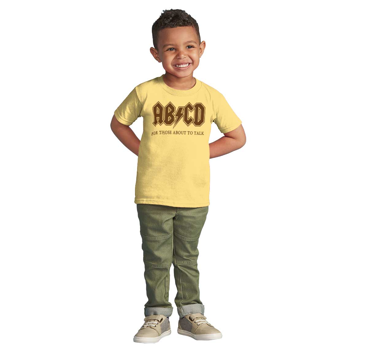 AB CD Infant Toddler T-Shirt | Brisco Baby